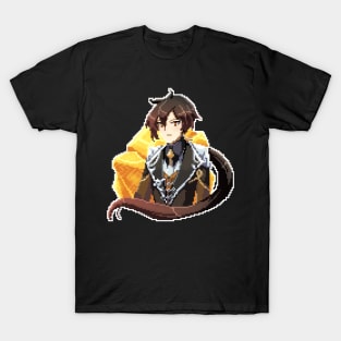 Pixel Zhongli T-Shirt